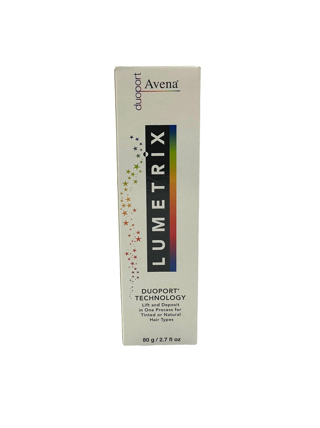 Lumetrix Avena 2 in 1 lift and deposit hair toner and bleach bottle