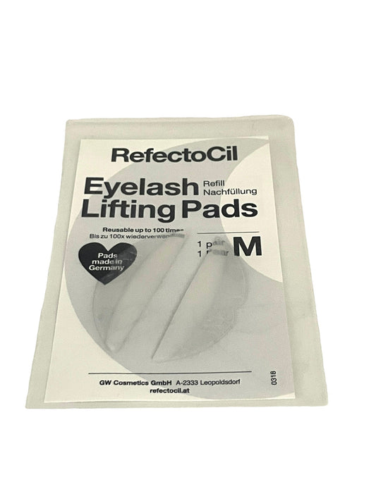 RefectoCil eyelash lifting refill pad, the reusable pad used during a professional lash lift service