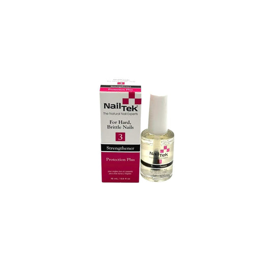 Nail Tek Protection Plus 3 strengthener bottle for hard, brittle nails