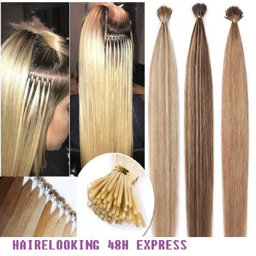 Hair Treat Extensions 100% Indian Temple Human Hair 18