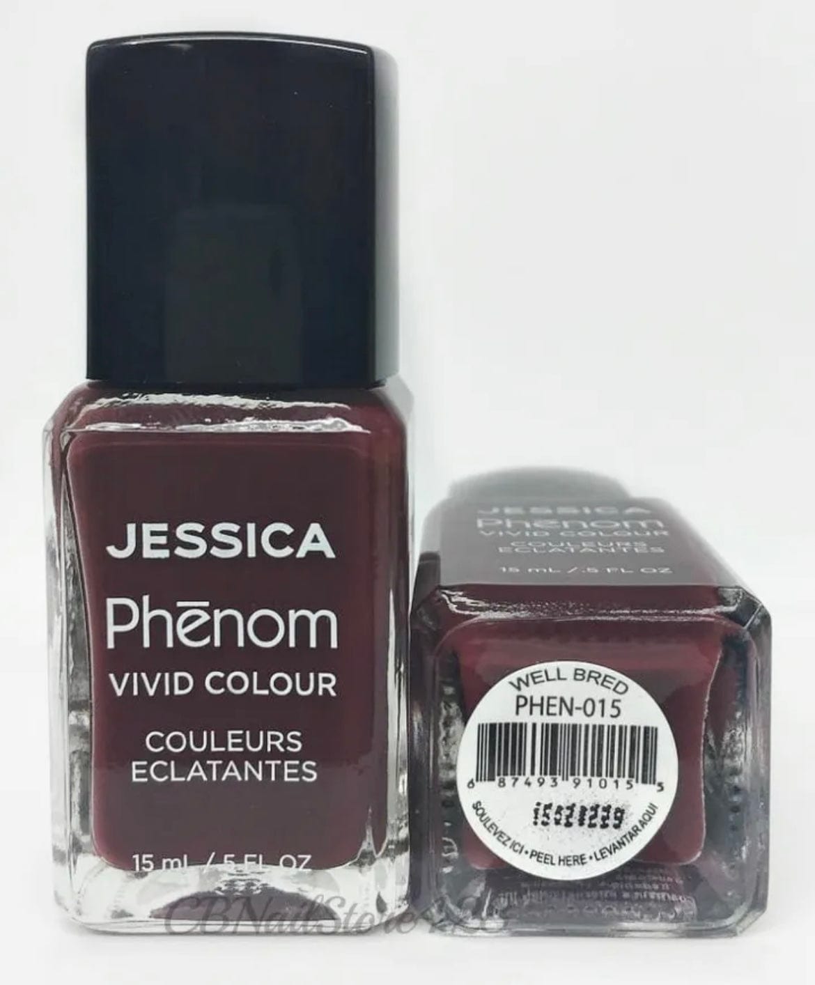Nail Polish Jessica Phenom Vivid Color 0.5oz Nail Polish