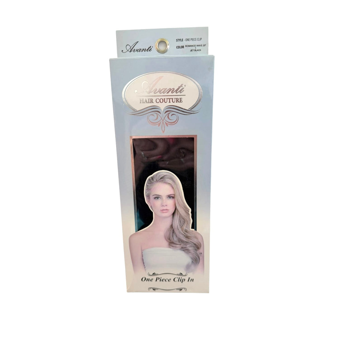 Hair Couture Avanti One Piece Clip In Romance Wave 20" Synthetic Hair Clip in Extension