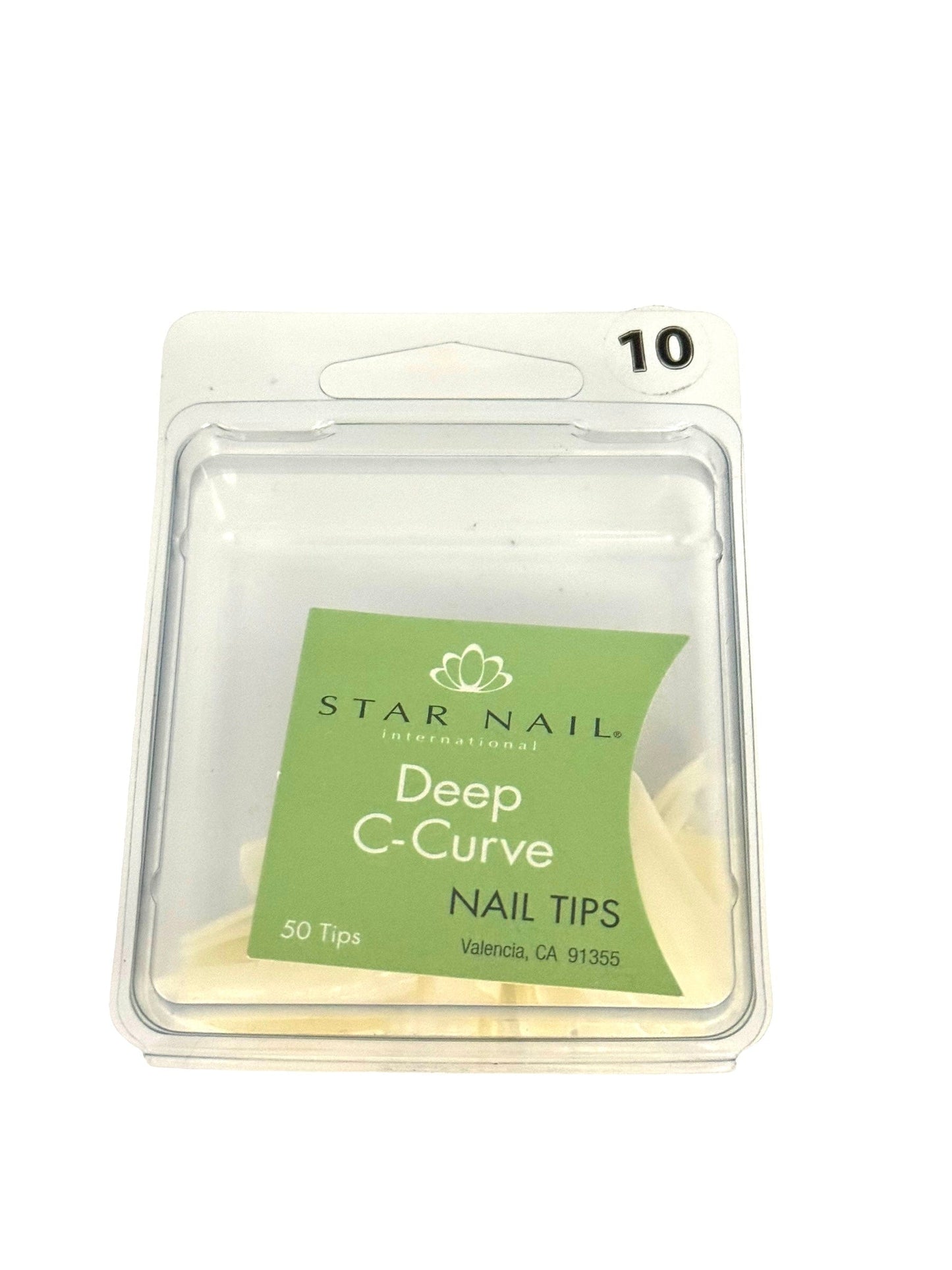 Nail Tips Star Nails Deep C Curve Tips 50 pk Nail Tips