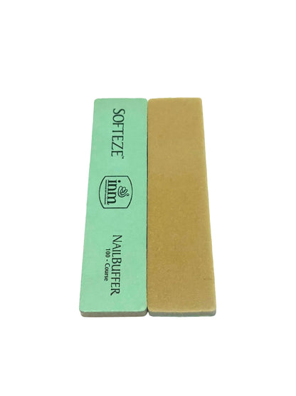Nail Buffers INM Softeze Course, Medium or Fine Grits Nail Buffer