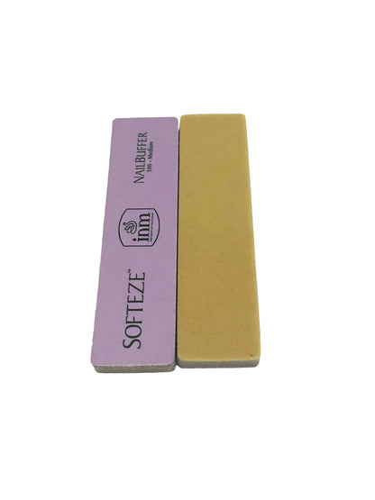 Nail Buffers INM Softeze Course, Medium or Fine Grits Nail Buffer
