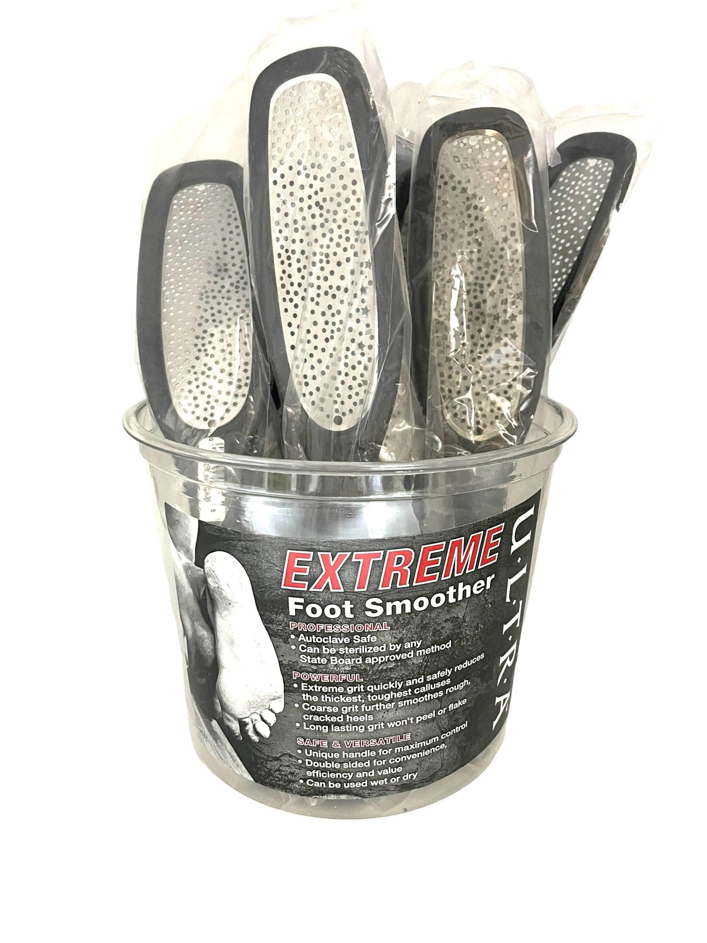 Foot File Callus Remover Extreme Smoother 2 Sided Grit