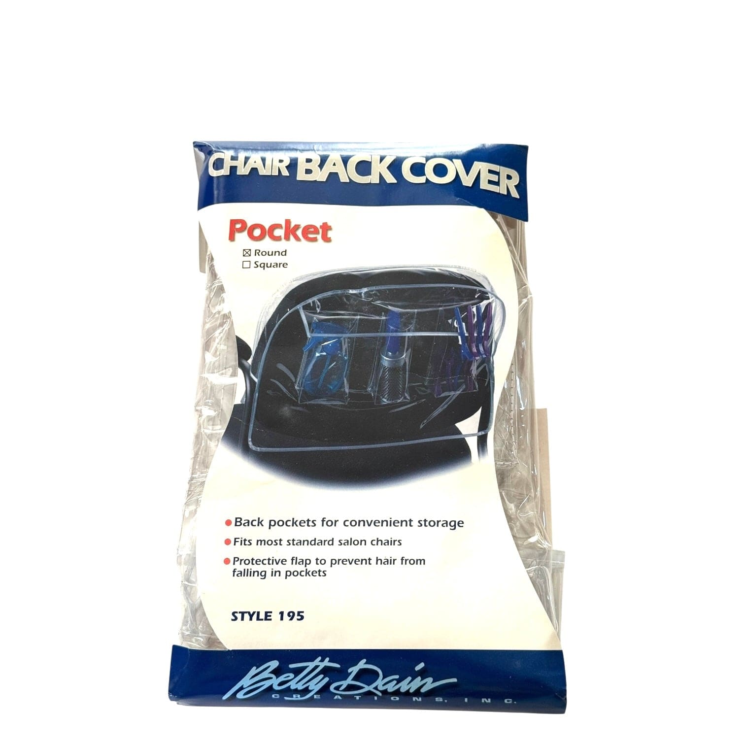 Betty Dain Salon Chair Back Cover Vinyl Chair Back Cover