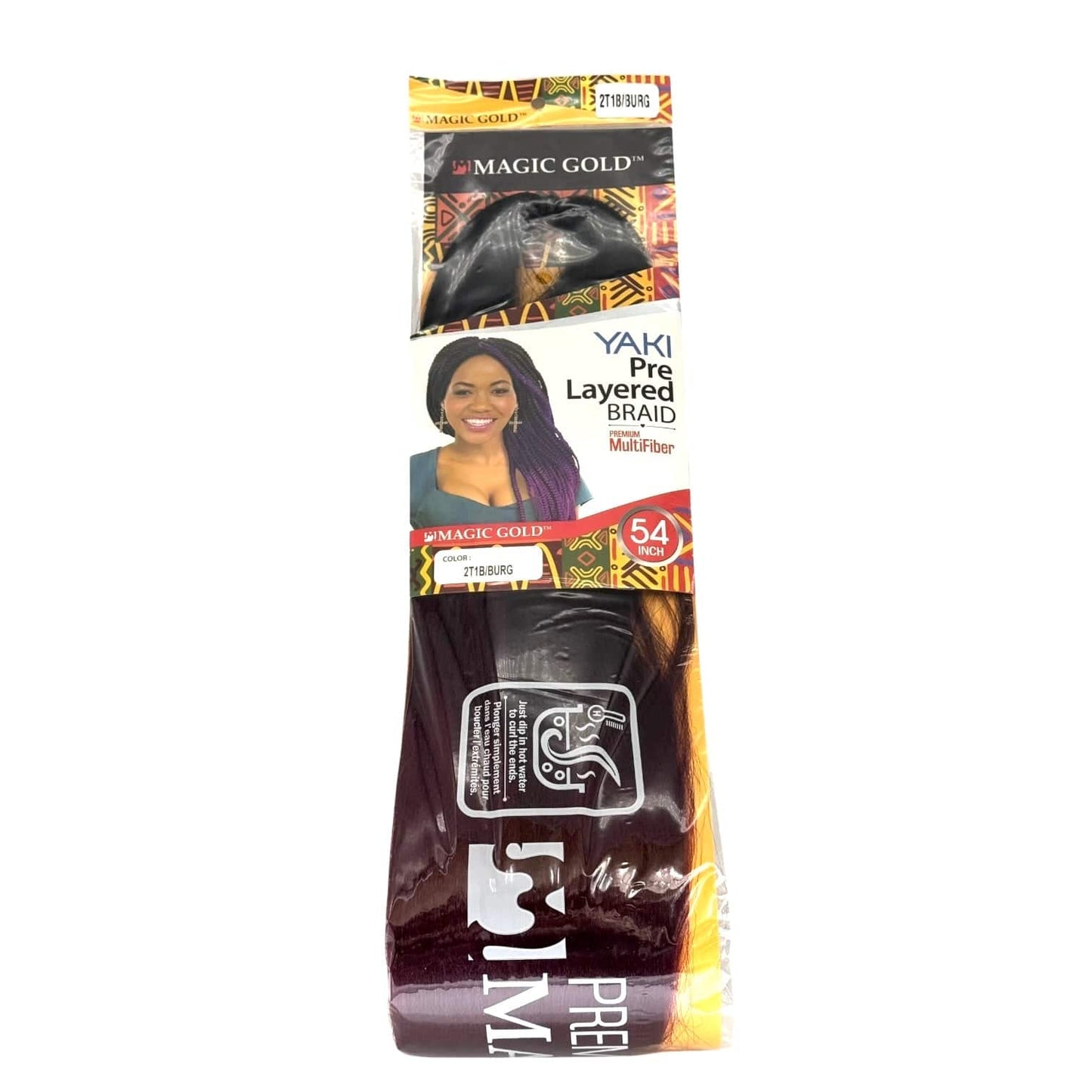 Yaki Braiding Hair Pre Stretched Braid Premium Multifiber 54” Braiding Hair