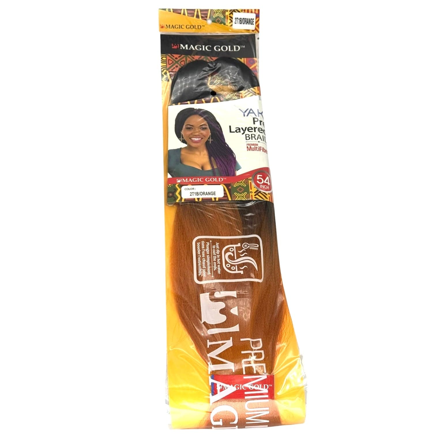 Yaki Braiding Hair Pre Stretched Braid Premium Multifiber 54” Braiding Hair