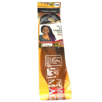 Yaki Braiding Hair Pre Stretched Braid Premium Multifiber 54” Braiding Hair