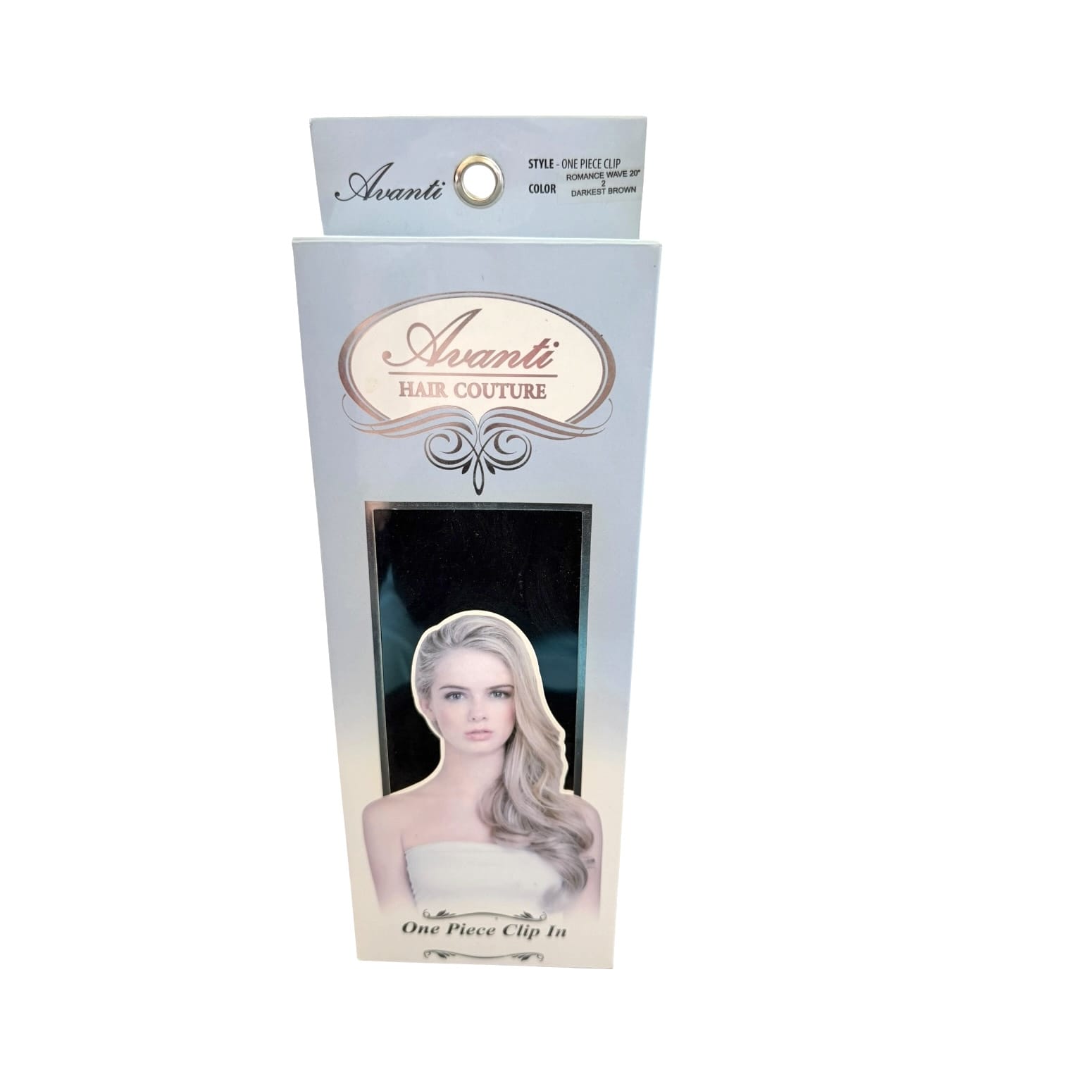 Hair Couture Avanti One Piece Clip In Romance Wave 20" Synthetic Hair Clip in Extension