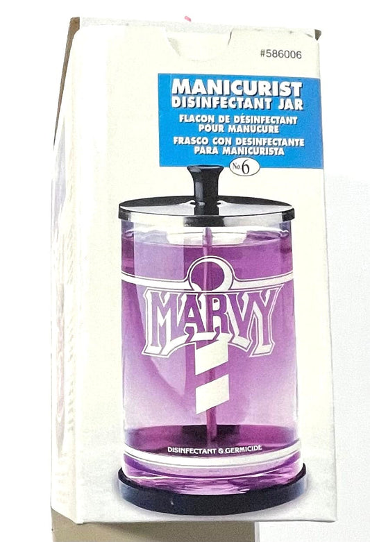 Disinfectant Sanitizing Marvy Glass Jar Sanitizing Jar
