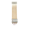 Hair Extensions 100% Remy Human Hair Temple Indian 18" Hair Treats/Neo Rinex Beads On 10 Strands/Sheet Hair Extensions