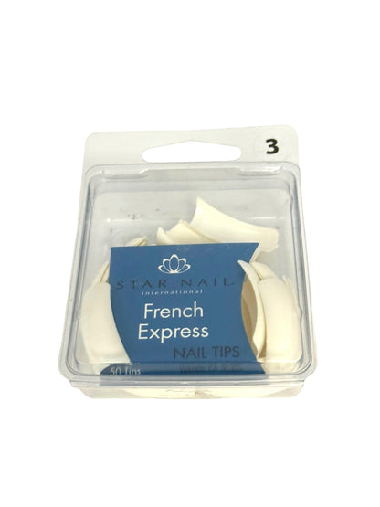 Nail Tips Star Nails French Express Tips 50 pk Nail Tips