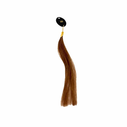 Hair Extensions 100% Remy Human Hair Temple Indian 18" Hair Treats/Neo Rinex Beads On 10 Strands/Sheet Hair Extensions