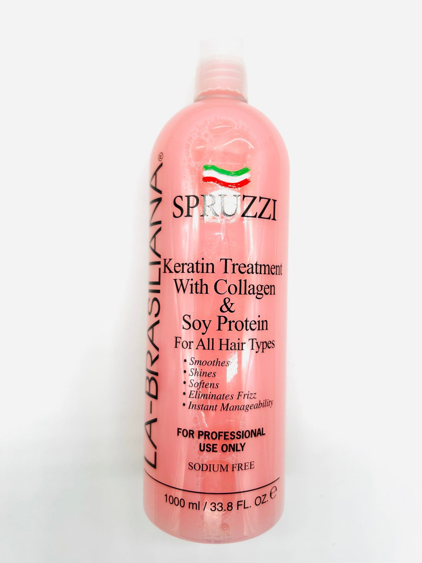 Labrasiliana Spruzzi Keratin Treatment Pink with Collagen Brazilian Blowout Keratin Treatment