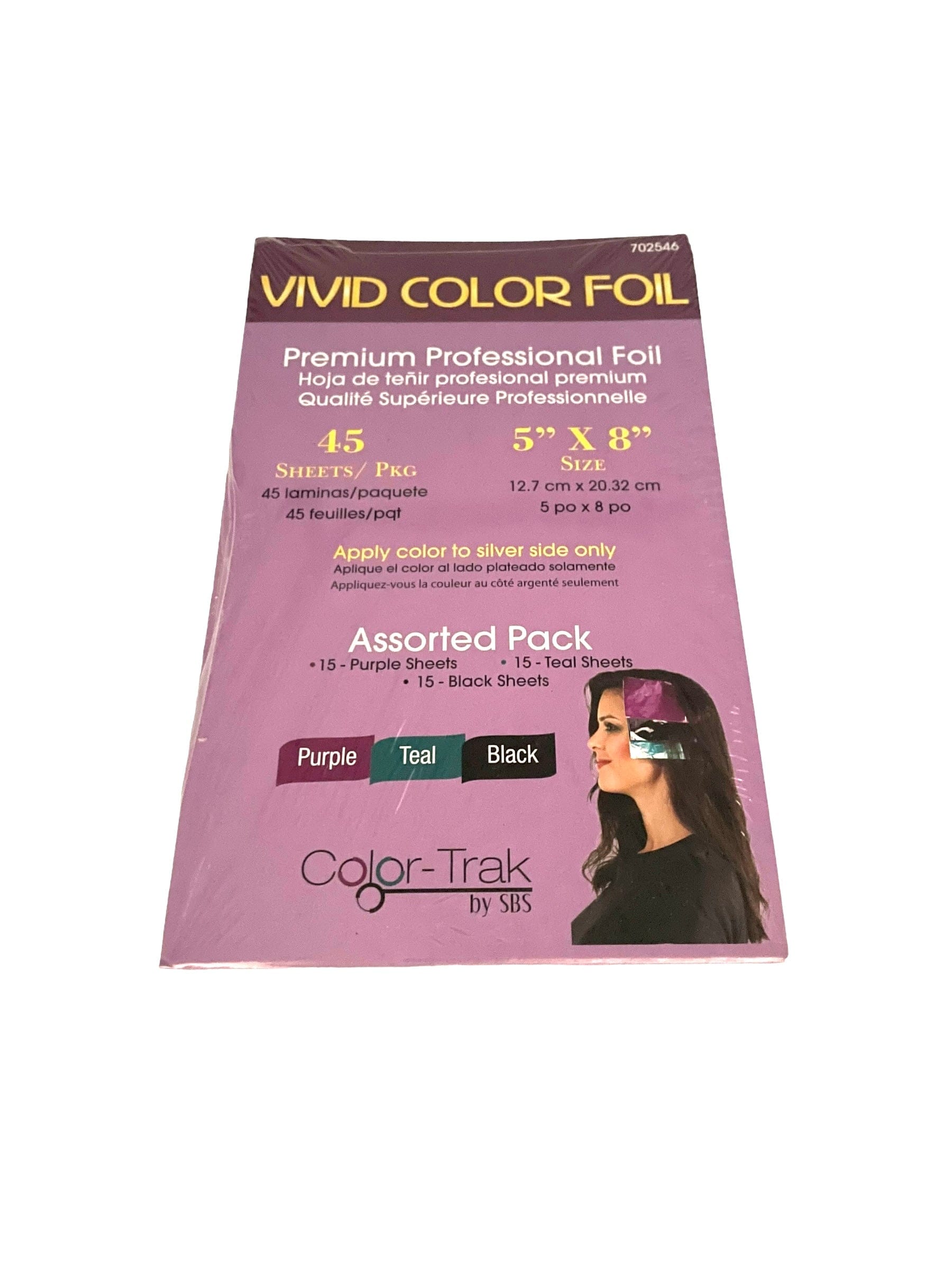 Highlighting Foil Sheets Vivid Color Color Trak 5" x 8" Foil