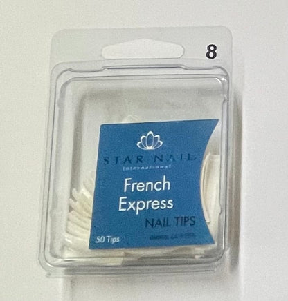 Nail Tips Star Nail French Express Nail Tips 50 pk Nail Tips