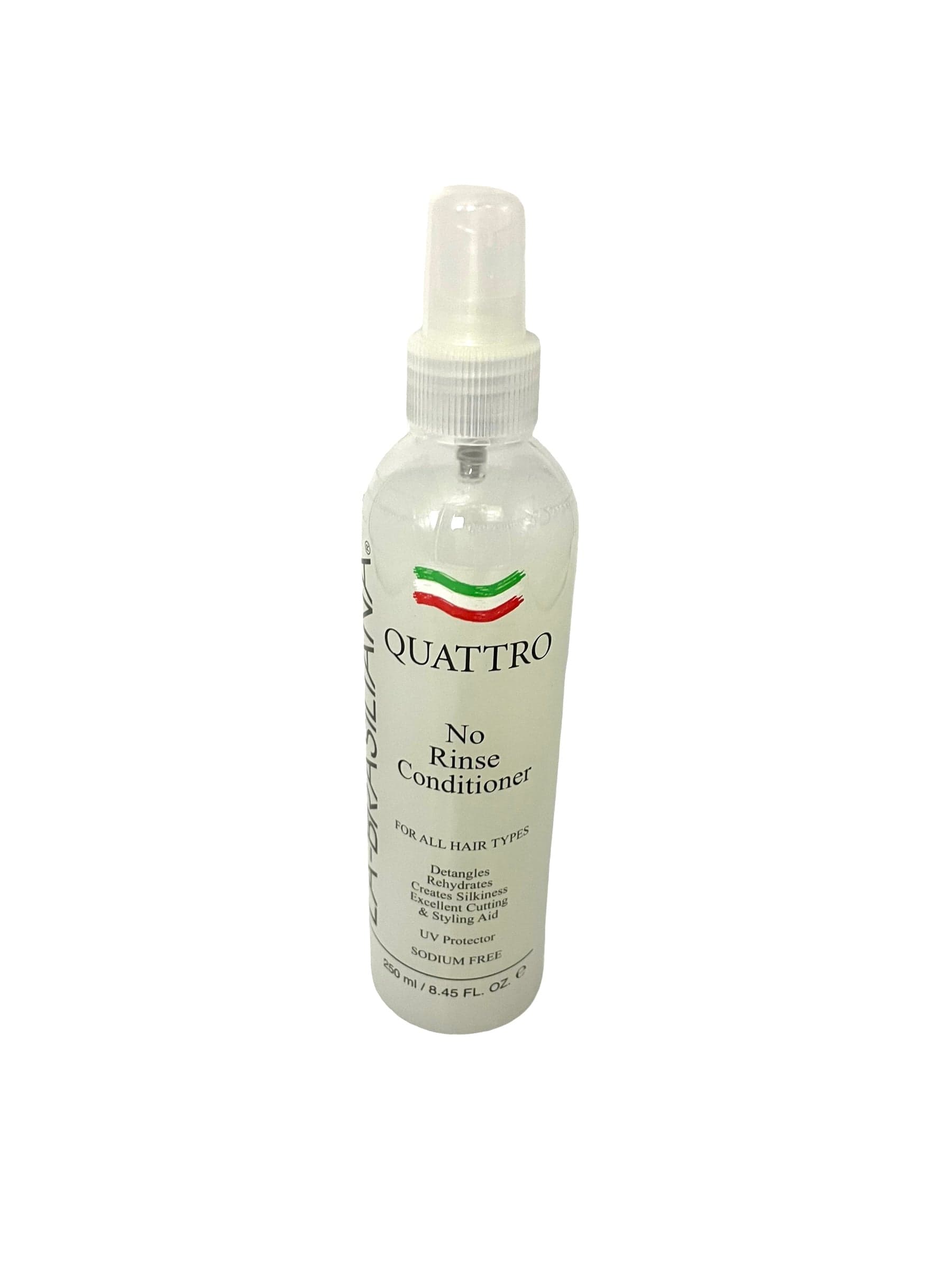 Labrasiliana Quattro No Rinse Conditioner Leave In 8 oz Hair Leave in Cream