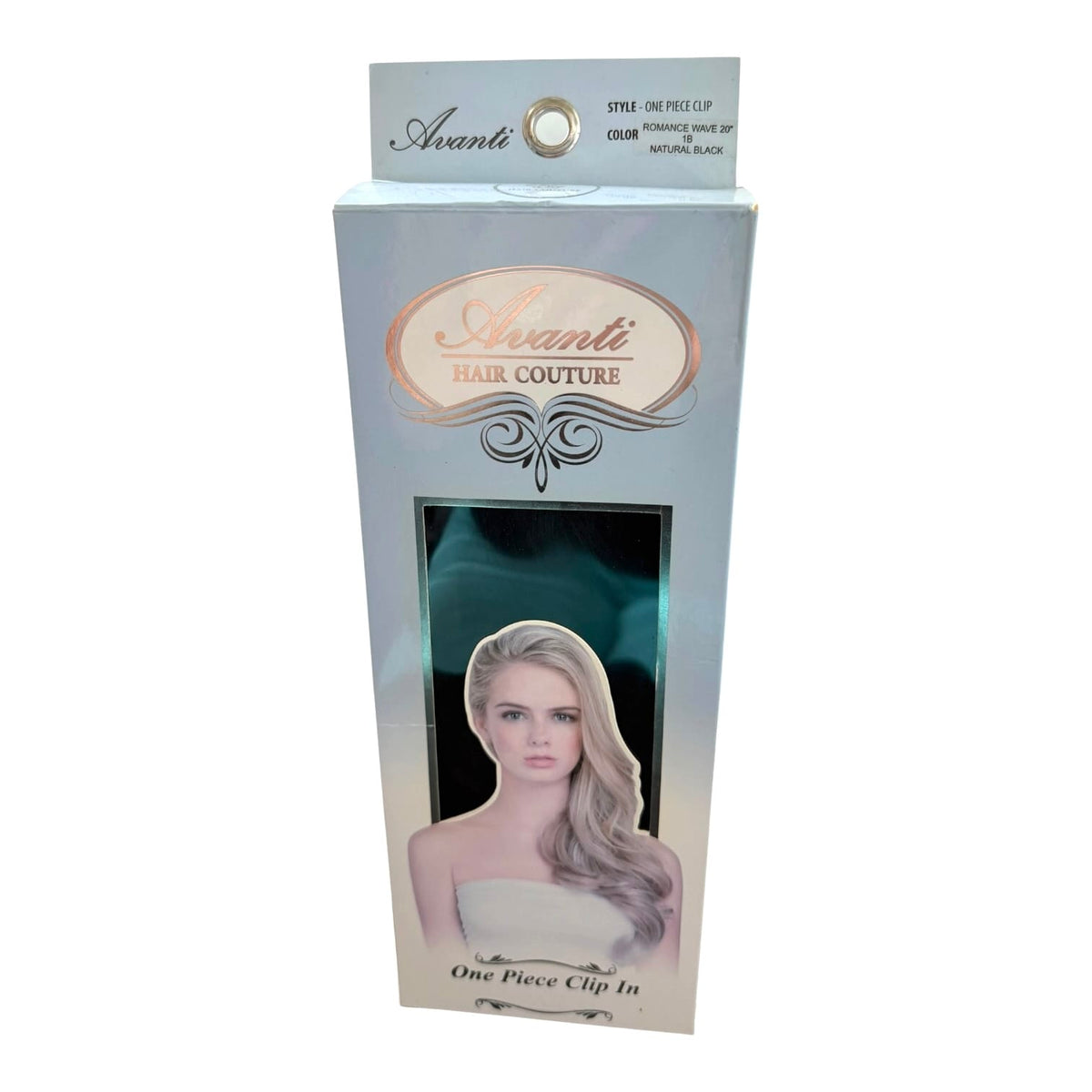 Hair Couture Avanti One Piece Clip In Romance Wave 20" Synthetic Hair Clip in Extension