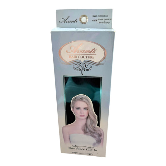 Hair Couture Avanti One Piece Clip In Romance Wave 20" Synthetic Hair Clip in Extension