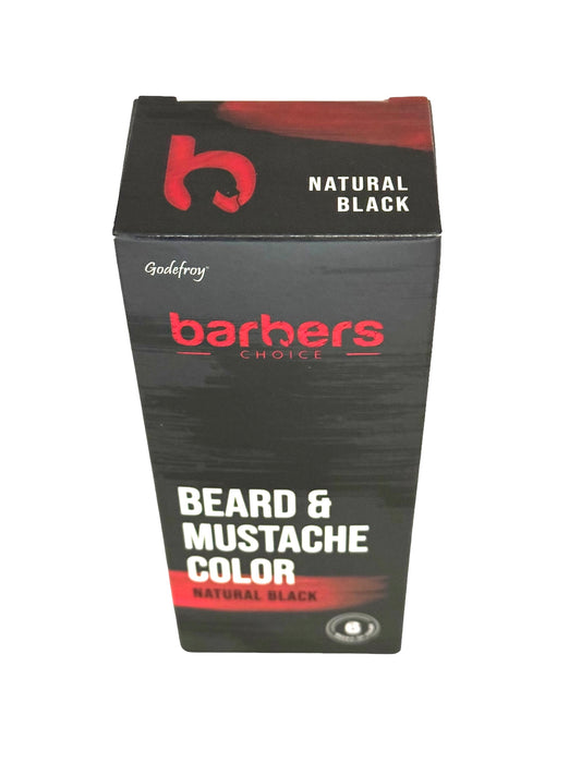 Godefroy Barbers Choice Men Beard & Mustache Color 3 Capsule Kit