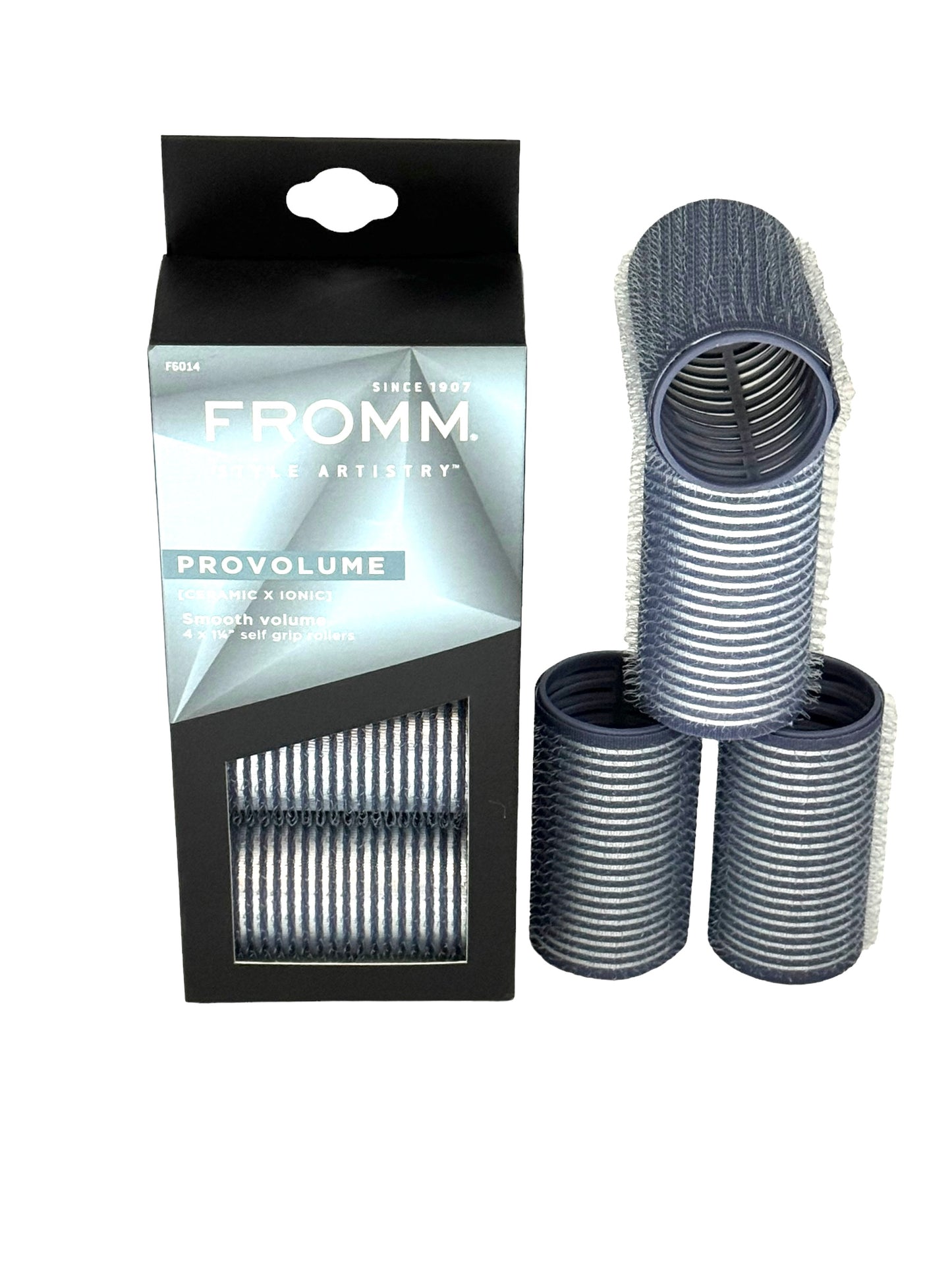 Fromm ProVolume - Rulos de pelo iónicos de cerámica con agarre automático, 3 tamaños