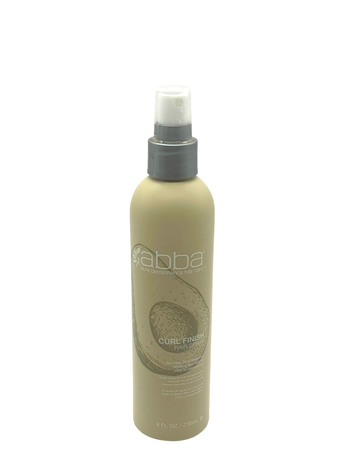 Abba Curl Finish Spray 100% Vegan & Gluten Free 8oz Curl spray