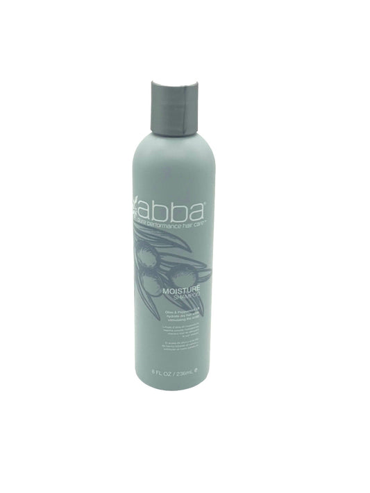Abba Moisture Shampoo 100% Vegan & Gluten Free 8oz Moisture Shampoo