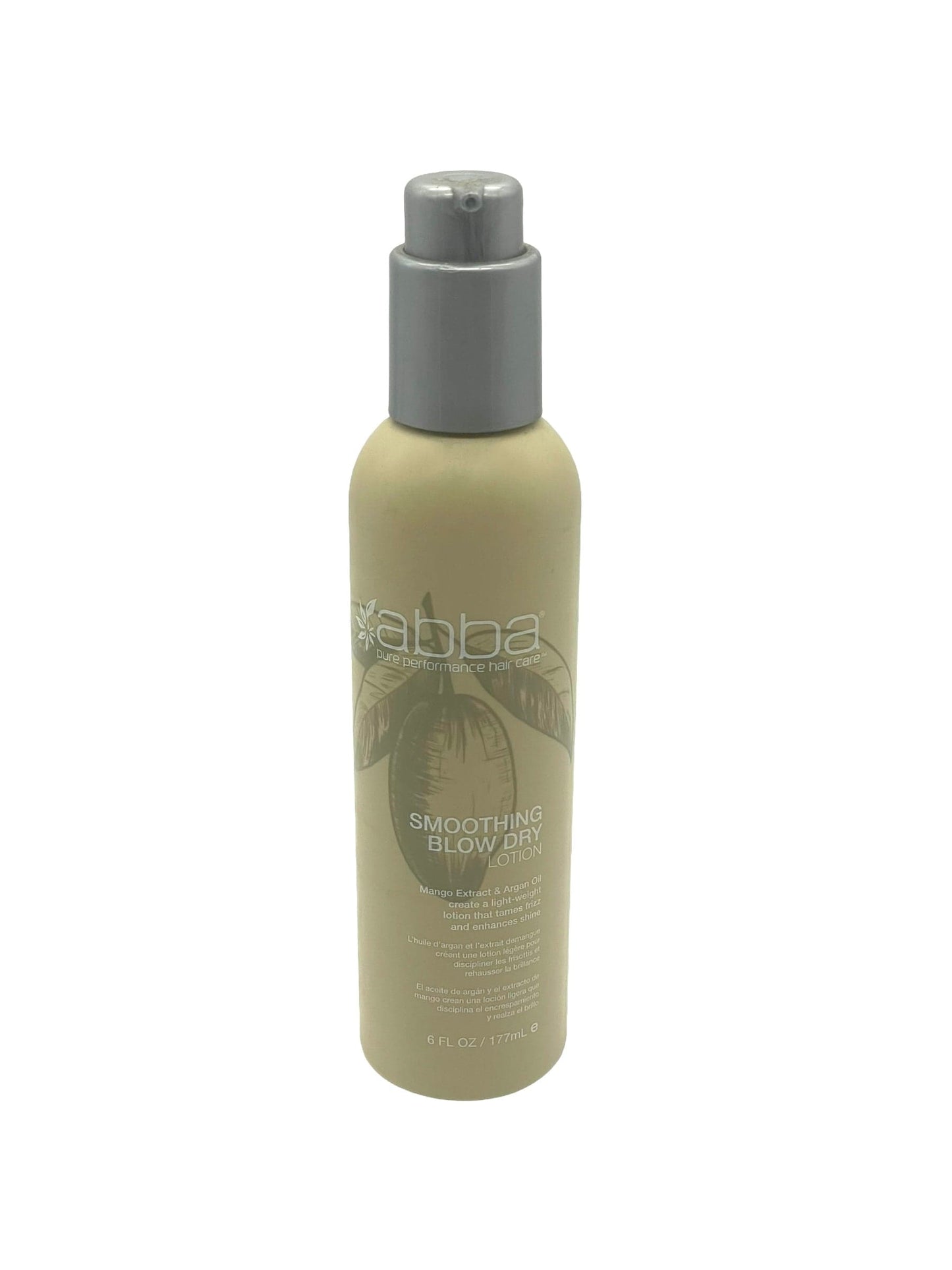 Abba Smoothing Blow Dry Lotion 100% Vegan & Gluten Free 6oz