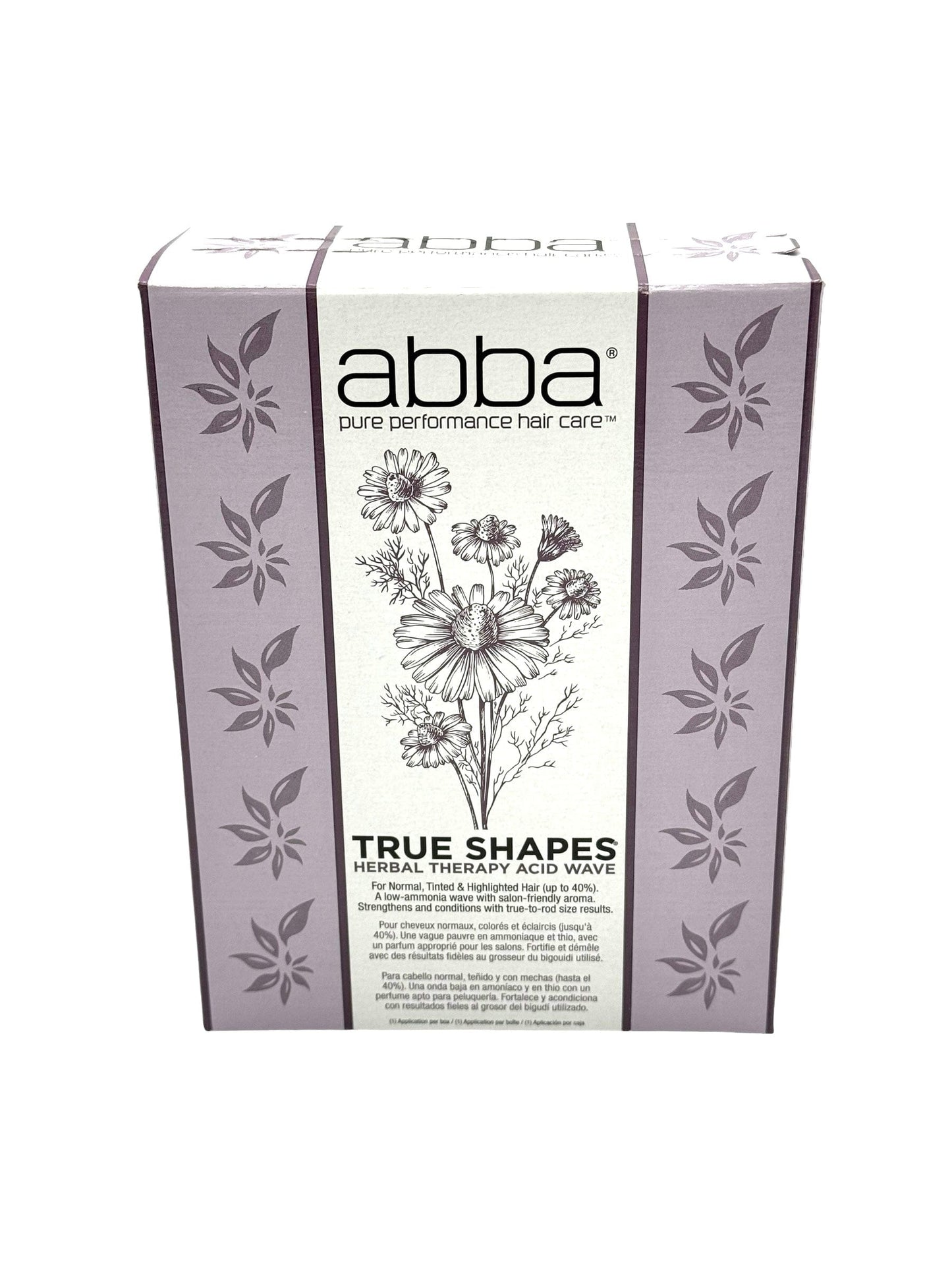 Abba True Shapes Herbal Therapy Acid Wave Perm Hair Perm