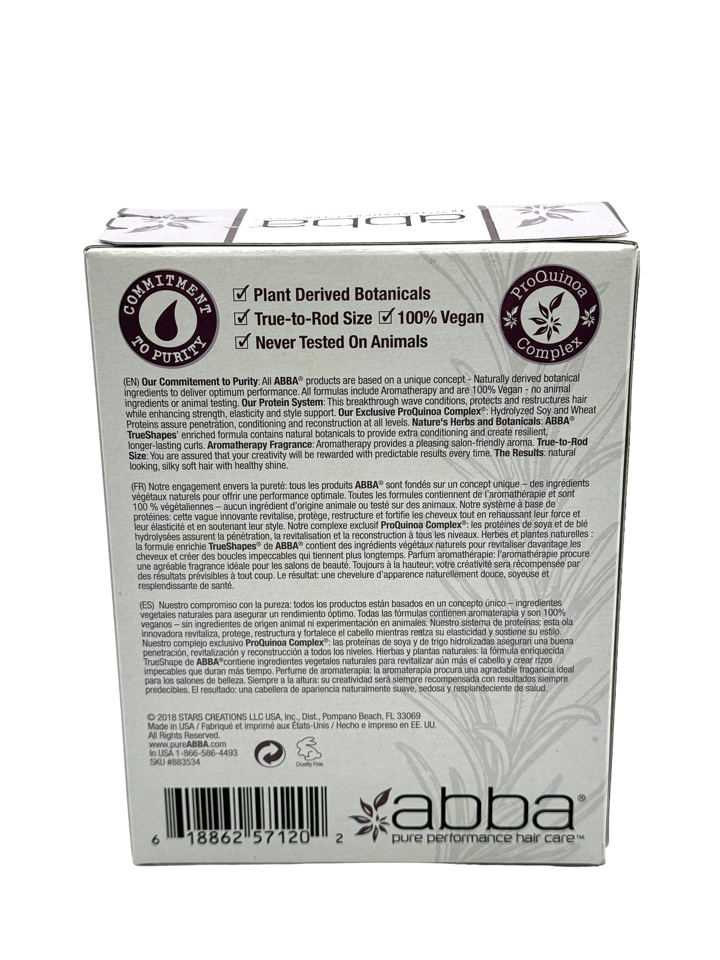 Abba True Shapes Herbal Therapy Acid Wave Perm Hair Perm