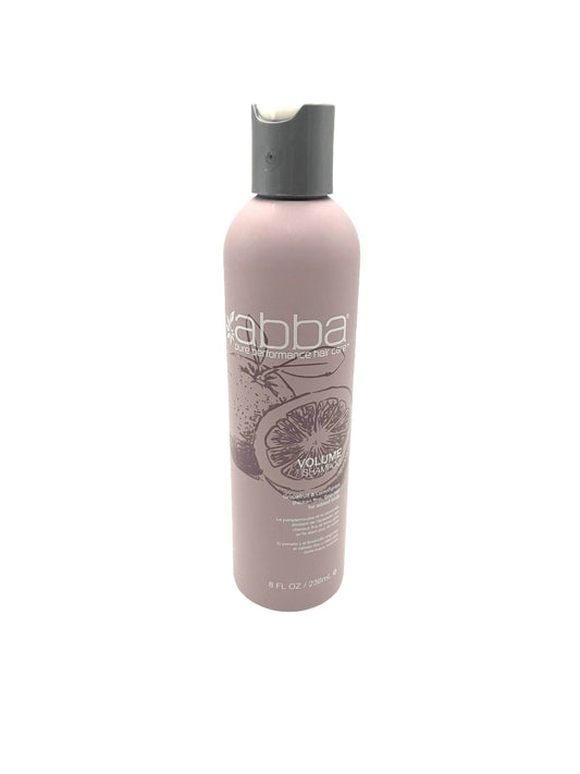 Abba Volume Shampoo 100% Vegan & Gluten Free 8oz Shampoo