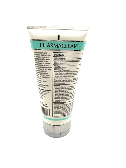 Pharmagel Pharma Clear Cleanser Acne Treatment 6 oz Acne Face Cleanser