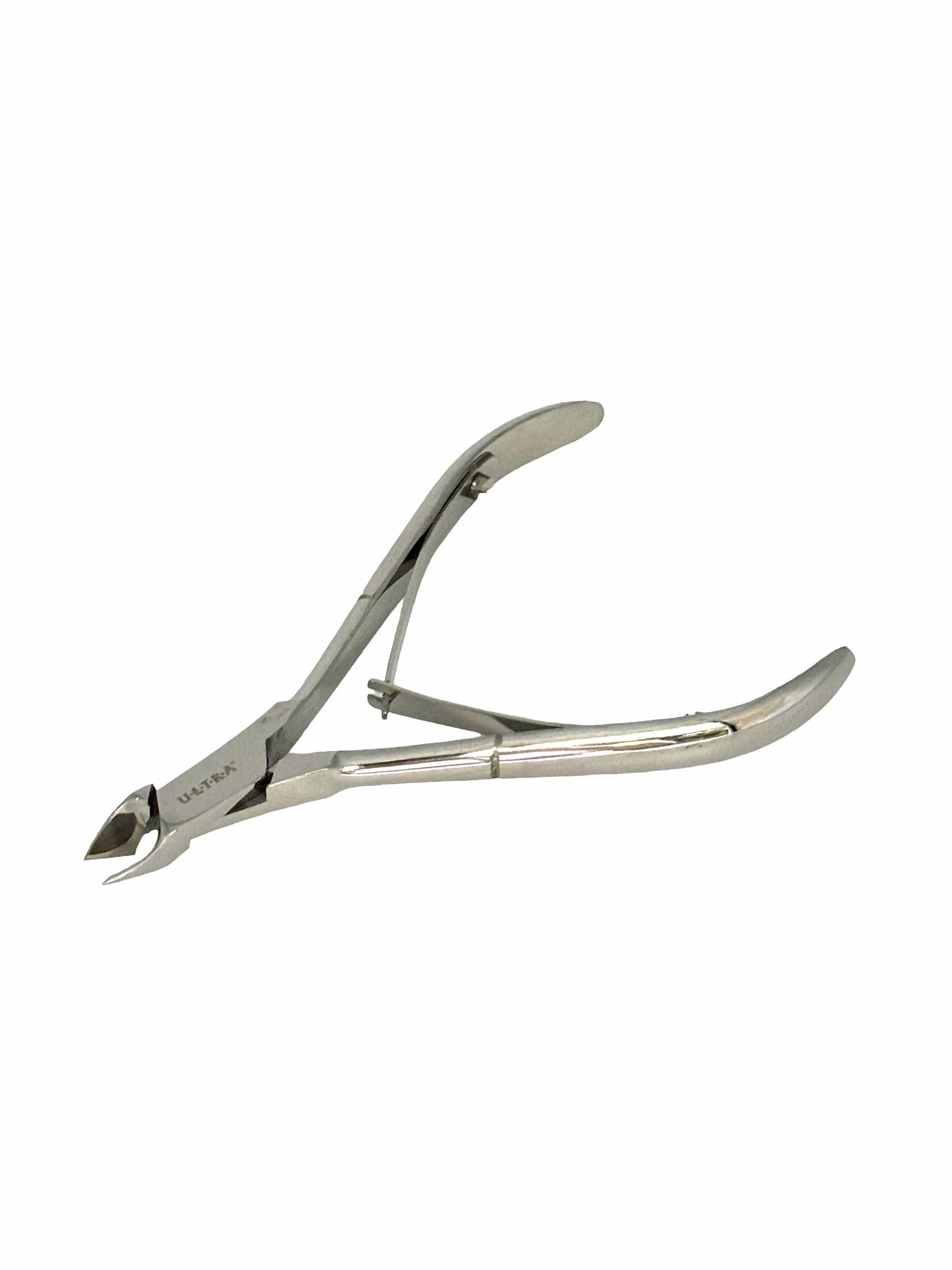 Acrylic Nipper Stainless Steel Half Jaw Double Spring Professional Nippers