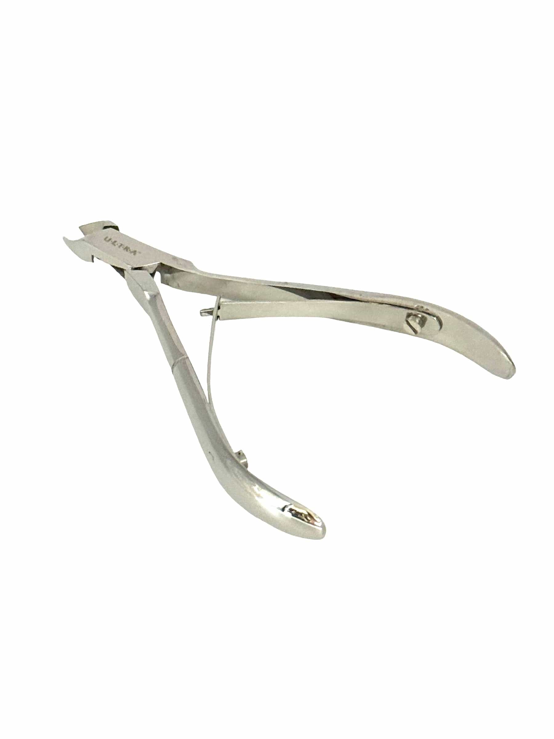 Acrylic Nipper Stainless Steel Half Jaw Double Spring Professional Nippers