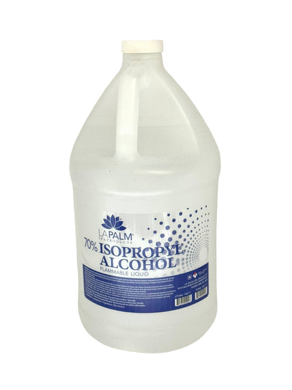 Alcohol 70% Isopropyl Alcohol Sanitizer La Palm 1 Gal Sanitizer Alcohol