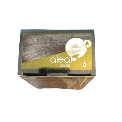 Alea Permanent Hair Color Dark Blonde Cover Gray 100% #6 Hair Color