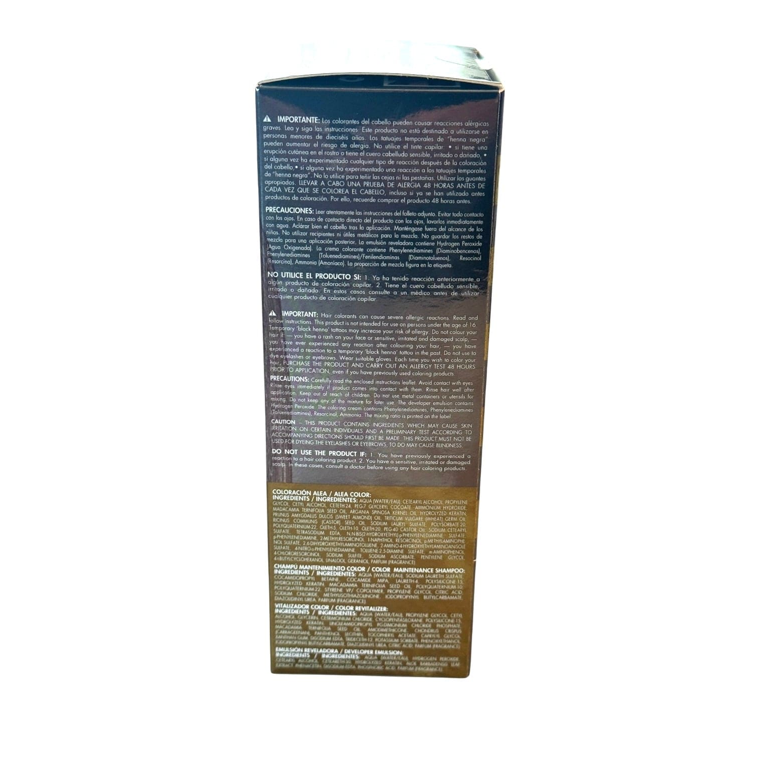 Alea Permanent Hair Color Dark Blonde Cover Gray 100% #6 Hair Color