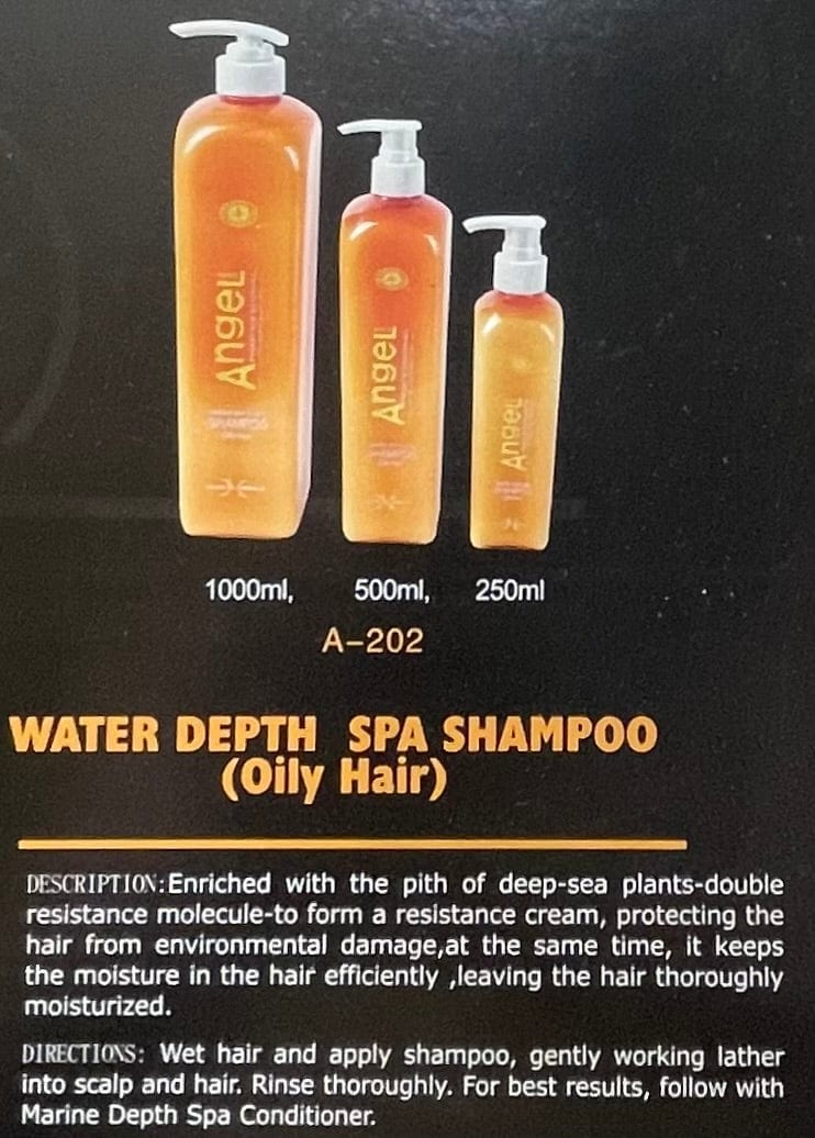 Angel Professional Water Depth Spa Shampoo Oily Hair Shampoo