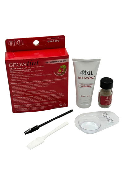 Ardell Brow Tint Soft Black - Dark Brown - Med. Brown Kit Brow Tint