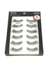 Ardell Demi Wispies Lashes Black Feathered With Invisiband 6pk False Eyelashes