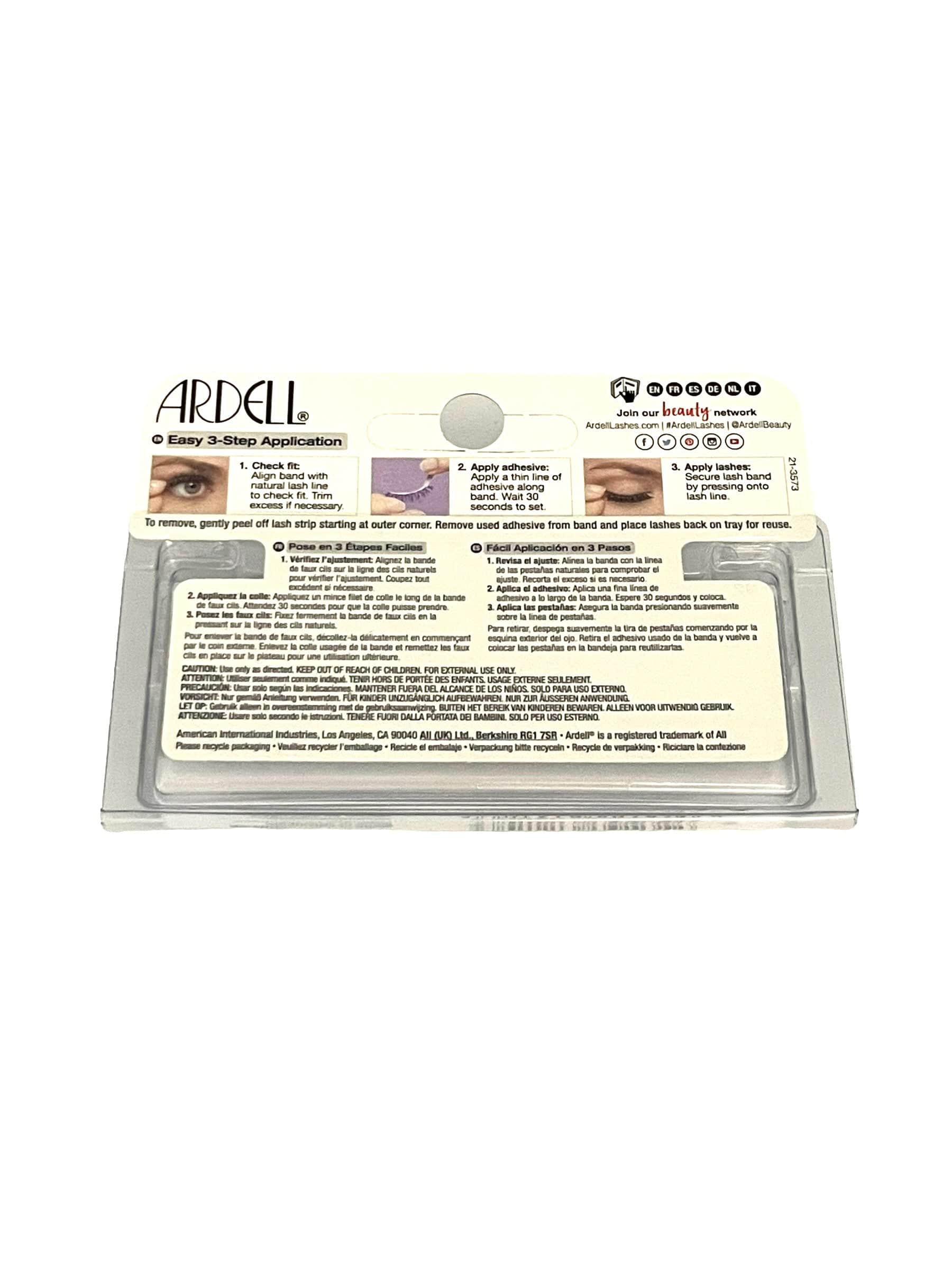 Ardell Glamour Lower Eyelashes #112 Black Lower Lashes