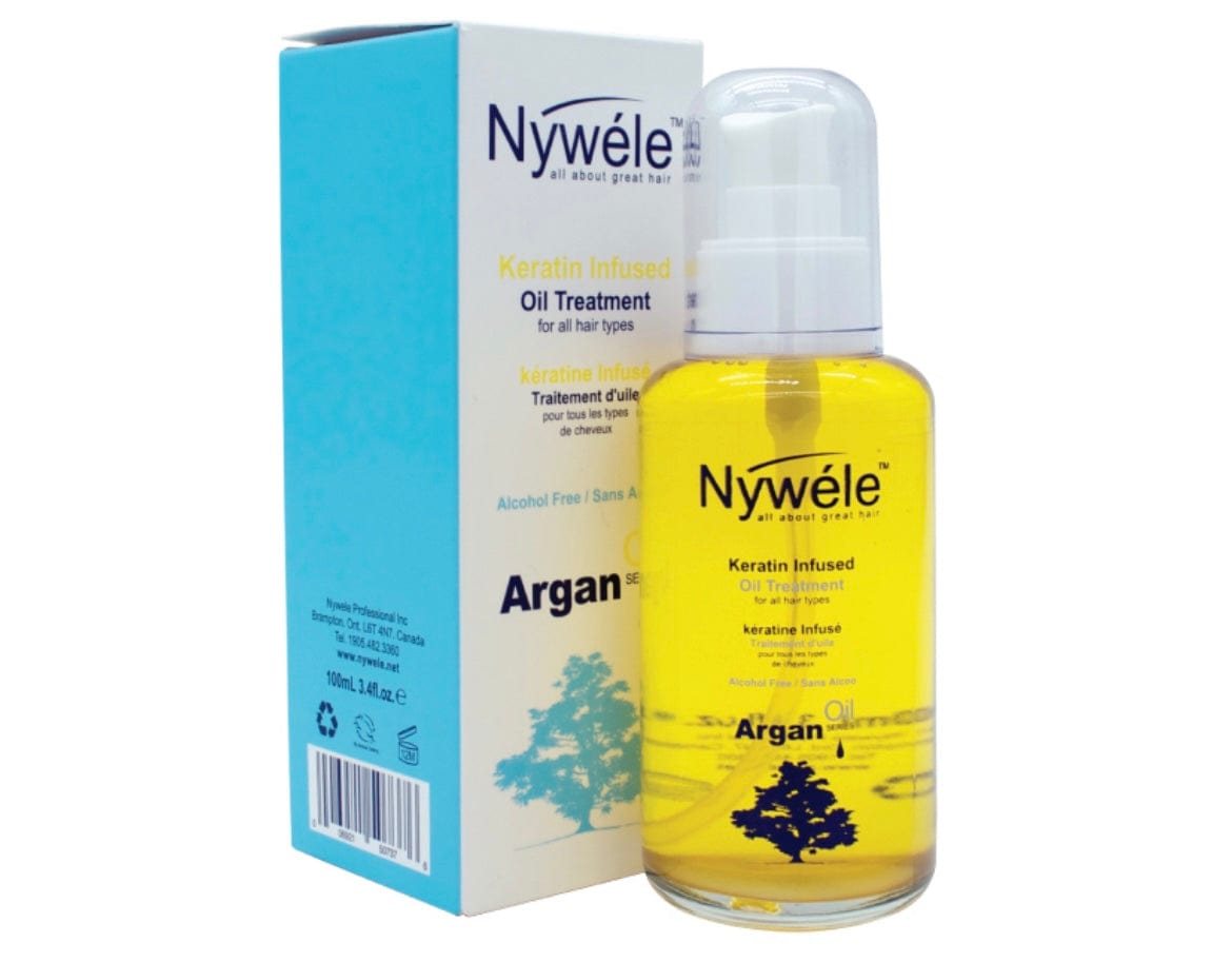Argan Oil Keratin Infused Nywele Hair Oil Treatment 3.4 oz