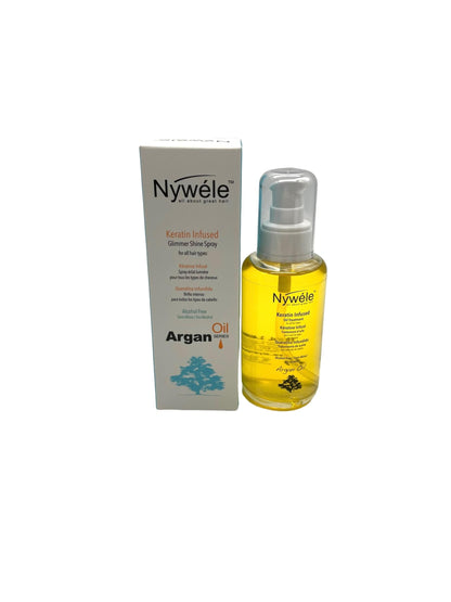 Argan Oil Keratin Infused Nywele Hair Oil Treatment 3.4 oz
