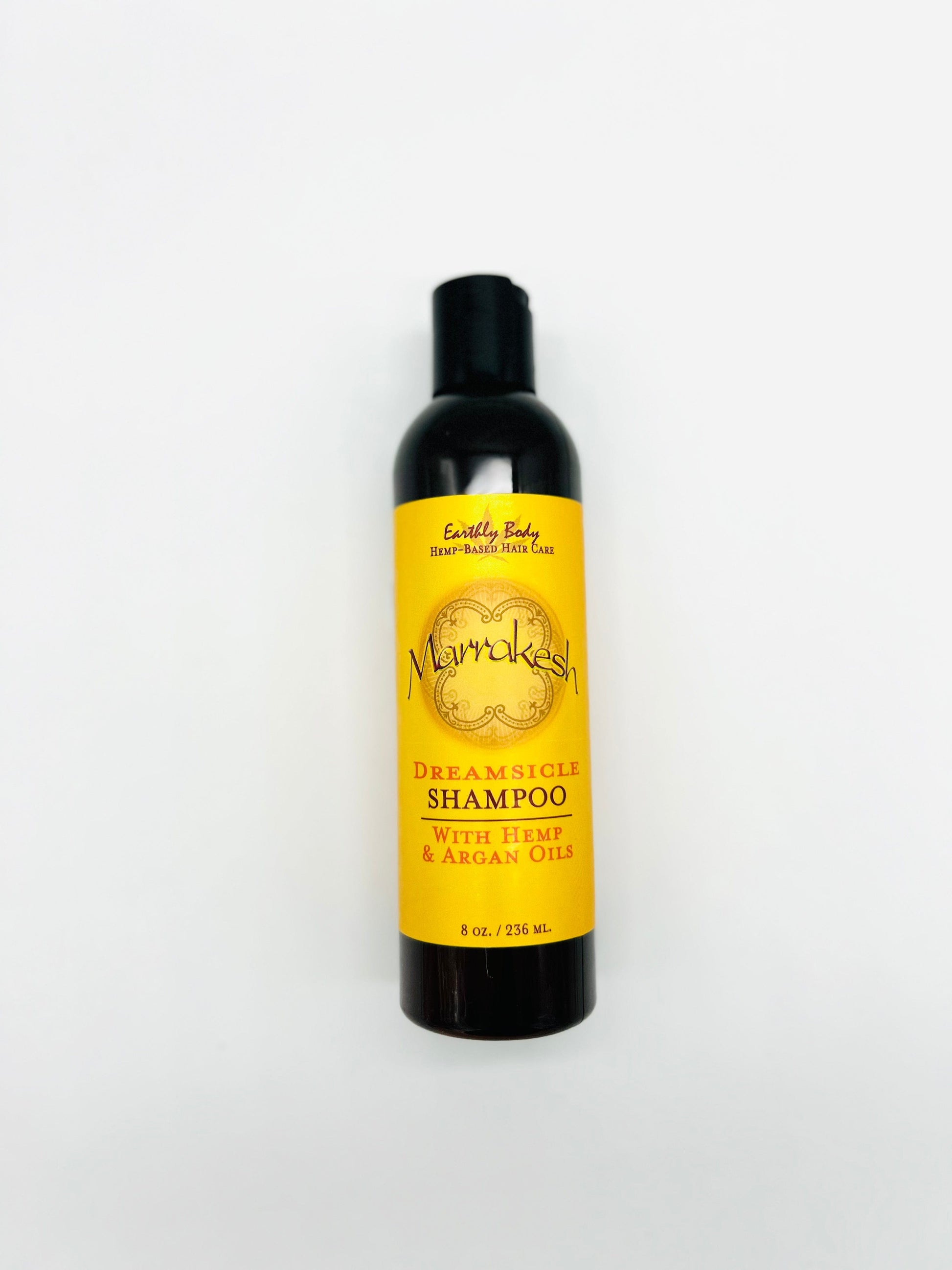 Argan Oil Shampoo Earthly Body Marrakesh Dreamsicle with Hemp 8 oz Shampoo