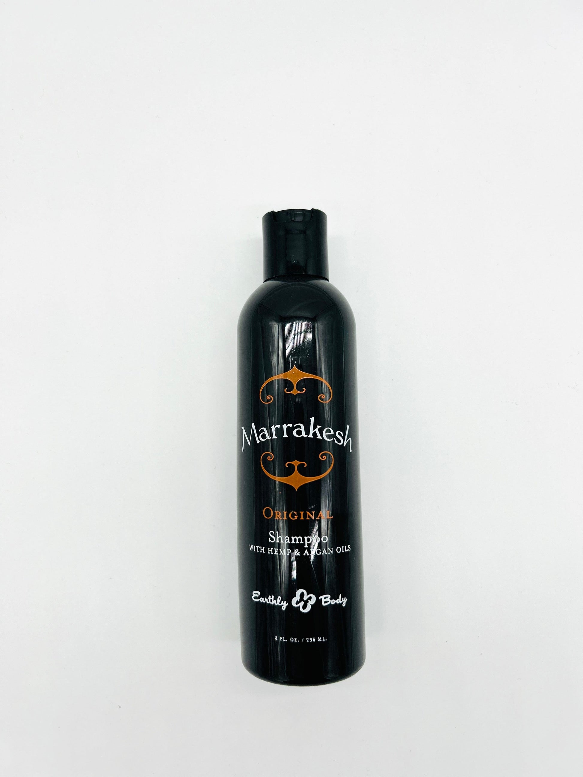 Argan Oil Shampoo Earthly Body Marrakesh Original Scent with Hemp  8 oz Shampoo