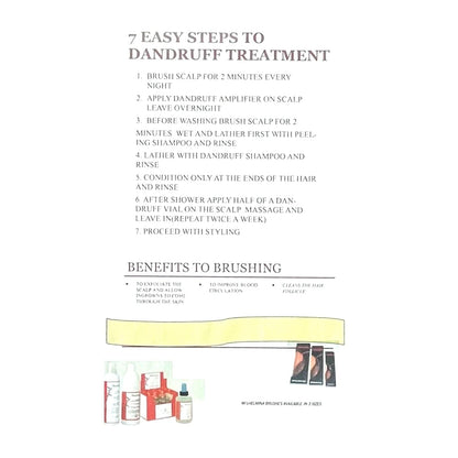 Avena Proport Anti-Dandruff Shampoo 16.9oz & Treatment Vials 10pk Set Anti Dandruff