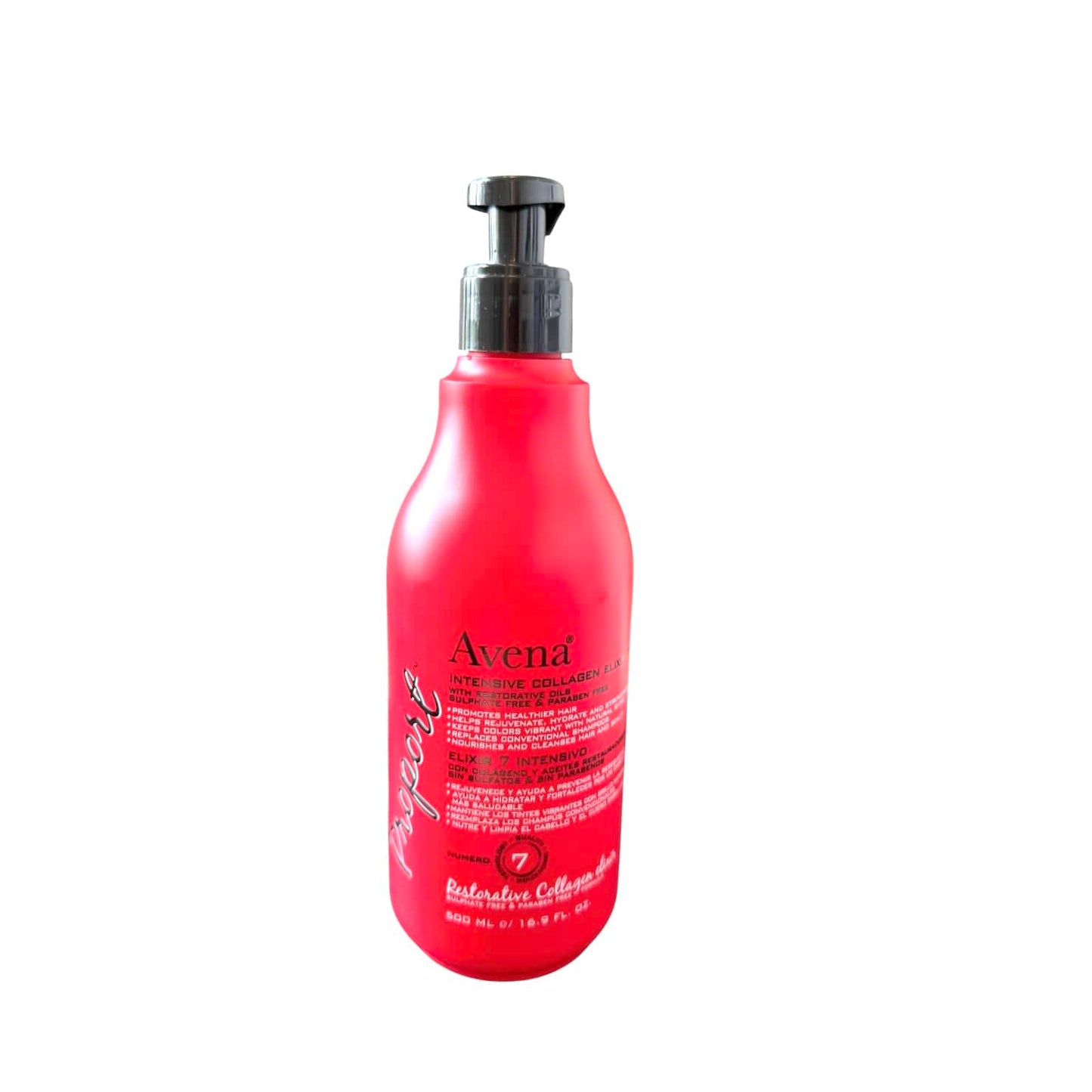 Avena Proport Intensive Collagen Elixer 7 Shampoo 16.9oz Hair Shampoo