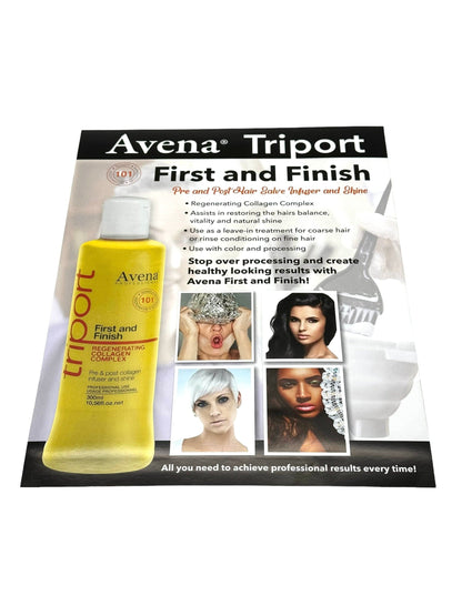 Avena Triport 101 First & Finish Regeneration Collagen Complex 10.14 oz Hair Leave In Treatment